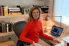Dawn Hudson_Academy CEO in her home office